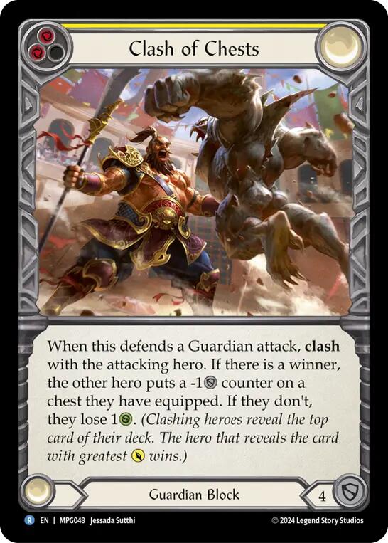 Clash of Chests [MPG048] (Mastery Pack Guardian)  Rainbow Foil | Magic Magpie