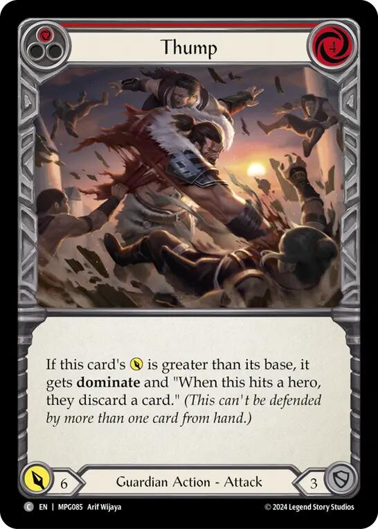 Thump (Red) [MPG085] (Mastery Pack Guardian) | Magic Magpie