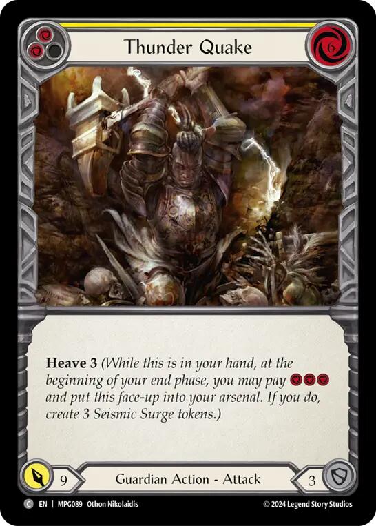Thunder Quake (Yellow) [MPG089] (Mastery Pack Guardian) | Magic Magpie