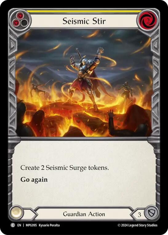 Seismic Stir (Yellow) [MPG095] (Mastery Pack Guardian) | Magic Magpie