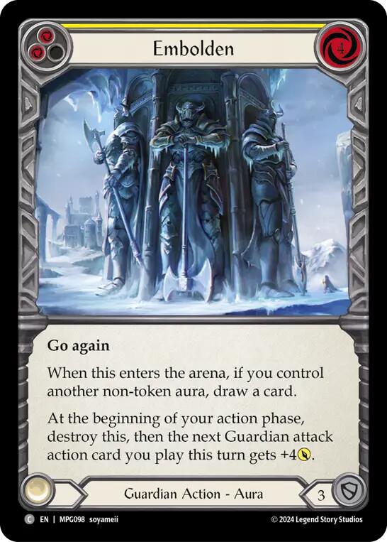 Embolden (Yellow) [MPG098] (Mastery Pack Guardian) | Magic Magpie