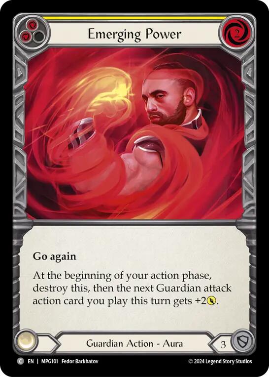 Emerging Power (Yellow) [MPG101] (Mastery Pack Guardian) | Magic Magpie