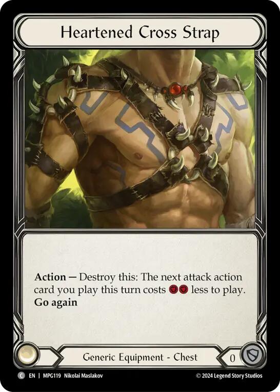 Heartened Cross Strap [MPG119] (Mastery Pack Guardian) | Magic Magpie