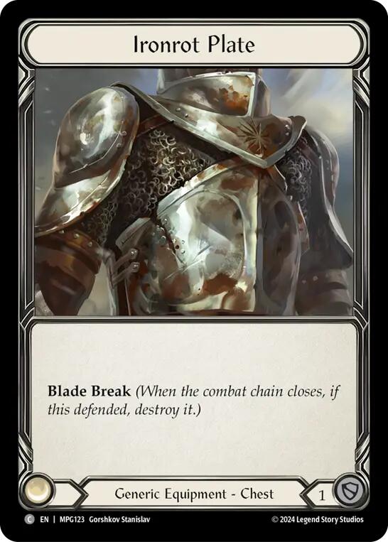 Ironrot Plate [MPG123] (Mastery Pack Guardian) | Magic Magpie
