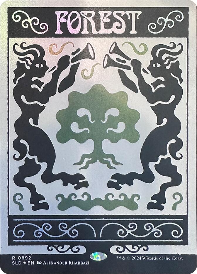 Forest (0892) (Rainbow Foil) [Secret Lair Drop Series] | Magic Magpie