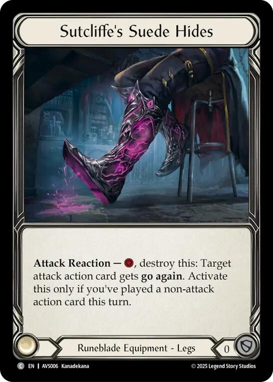 Sutcliffe's Suede Hides [AVS006] (Armory Deck: Legends Viserai) | Magic Magpie