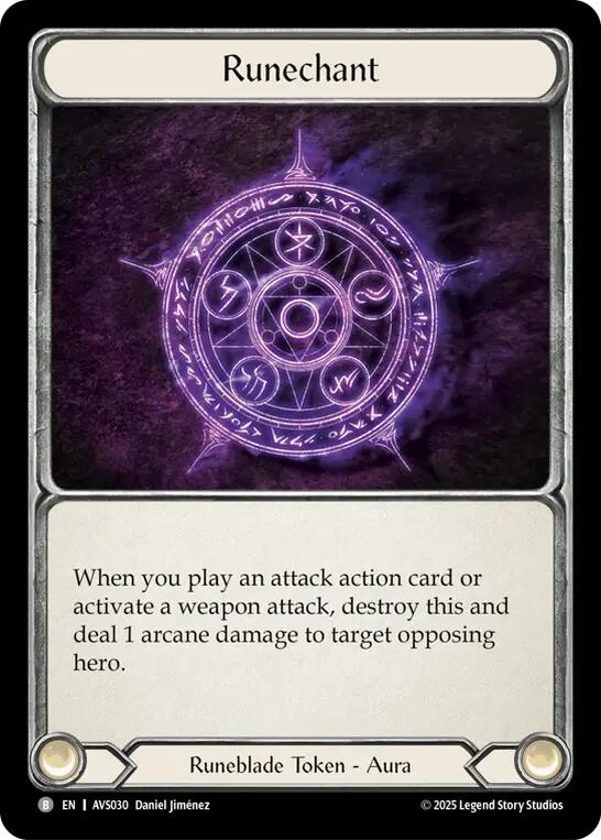 Runechant [AVS030] (Armory Deck: Legends Viserai) | Magic Magpie