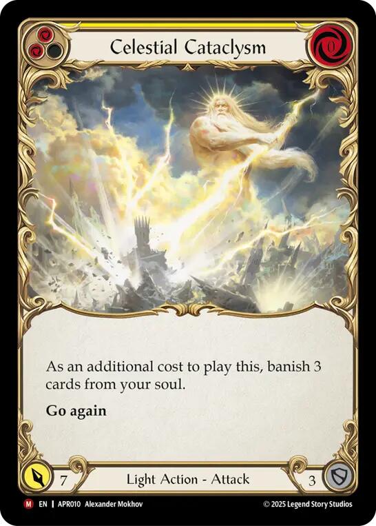 Celestial Cataclysm [APR010] (Armory Deck: Legends Prism) | Magic Magpie