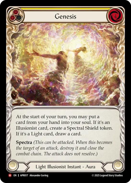 Genesis [APR017] (Armory Deck: Legends Prism) | Magic Magpie