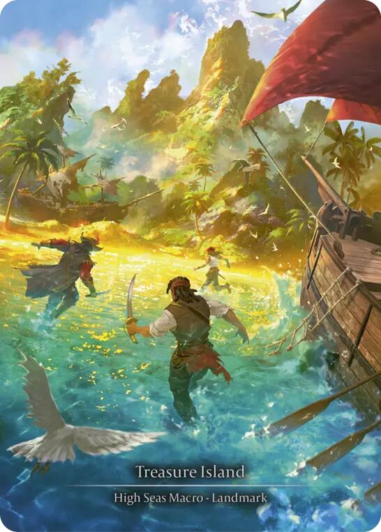 Treasure Island [FAB340] (Promo)  Cold Foil | Magic Magpie