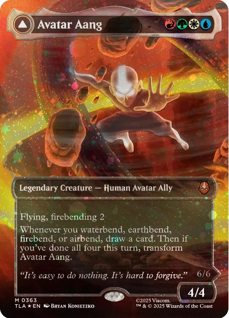 Avatar Aang (Raised Foil) [Avatar: The Last Airbender] | Magic Magpie