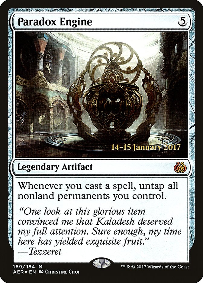 Paradox Engine [Aether Revolt Prerelease Promos] | Magic Magpie