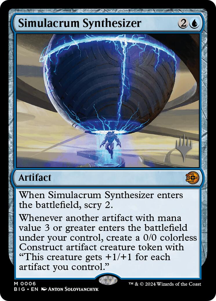 Simulacrum Synthesizer [Edge of Eternities Promo Pack] | Magic Magpie