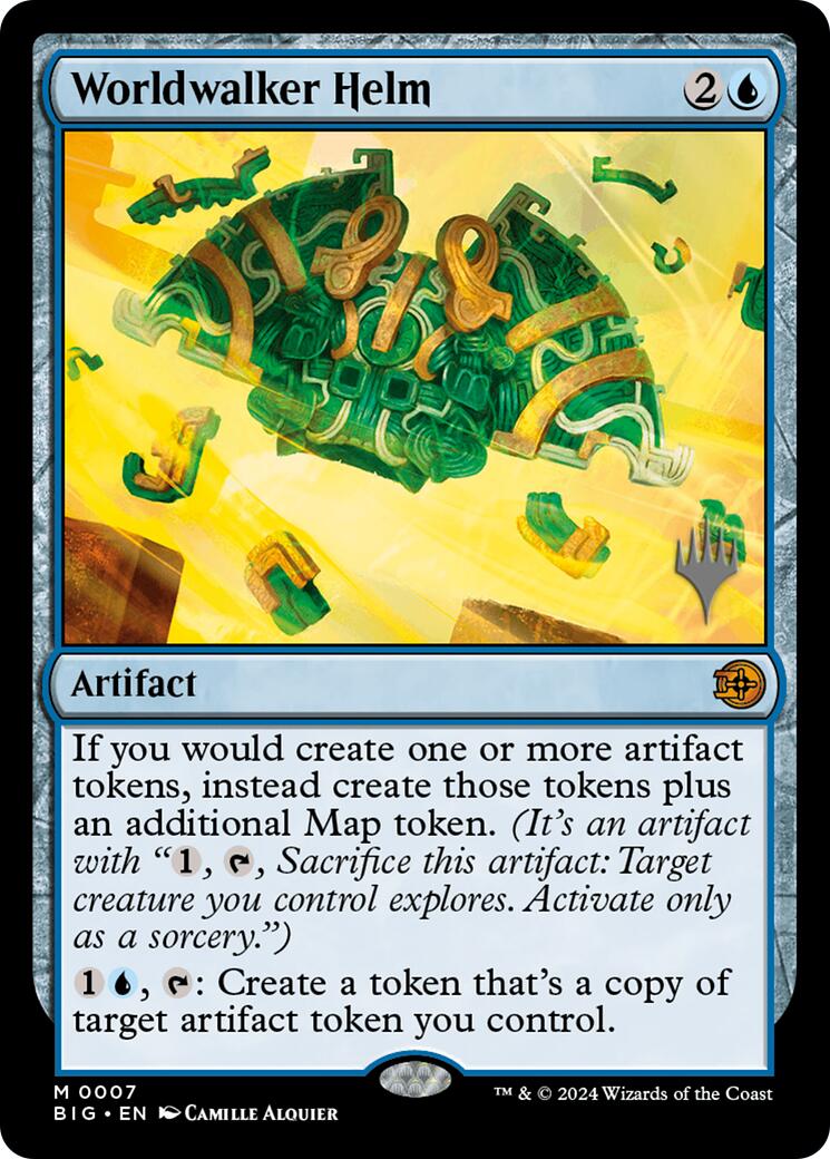 Worldwalker Helm [Edge of Eternities Promo Pack] | Magic Magpie