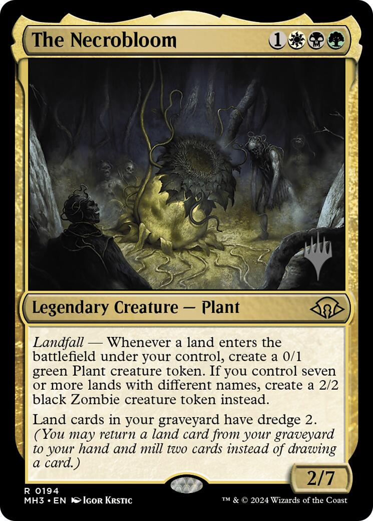 The Necrobloom [Edge of Eternities Promo Pack] | Magic Magpie