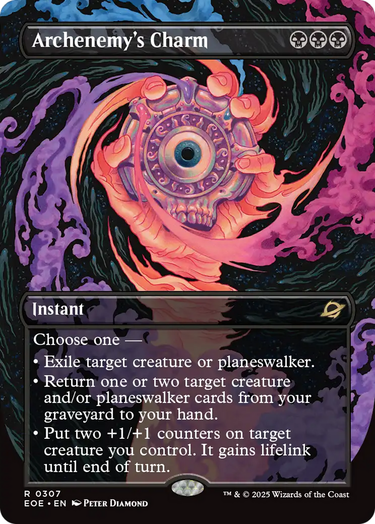 Archenemy's Charm (Borderless) [Edge of Eternities] | Magic Magpie