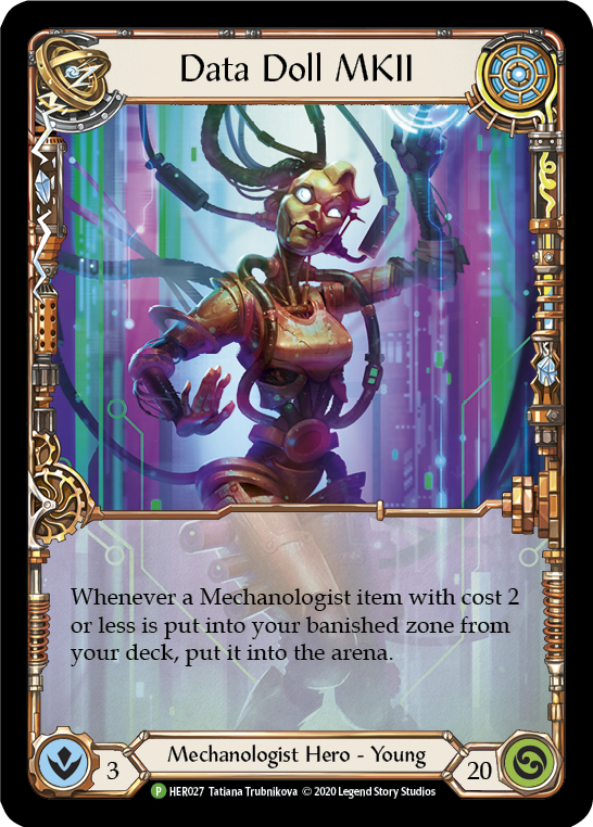 Data Doll MKII [HER027] (Promo)  Cold Foil | Magic Magpie