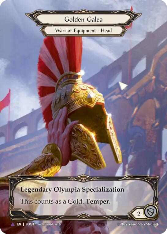 Golden Galea (Marvel) [SUP247] (Super Slam)  Cold Foil | Magic Magpie