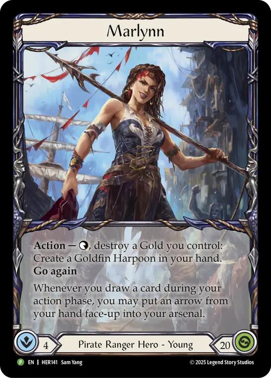 Marlynn [HER141] (Promo)  Rainbow Foil | Magic Magpie