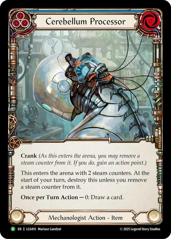 Cerebellum Processor [LGS410] (Promo)  Cold Foil | Magic Magpie