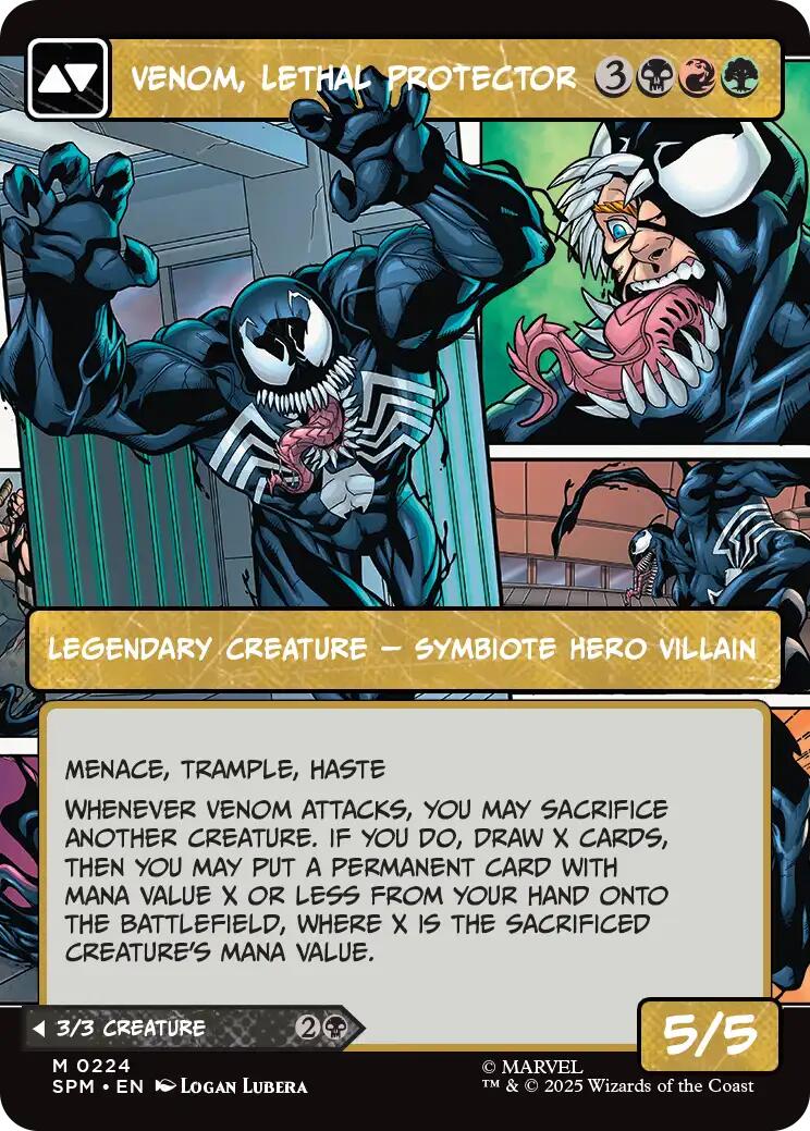 Eddie Brock (0224) (Borderless) [Marvel's Spider-Man] | Magic Magpie