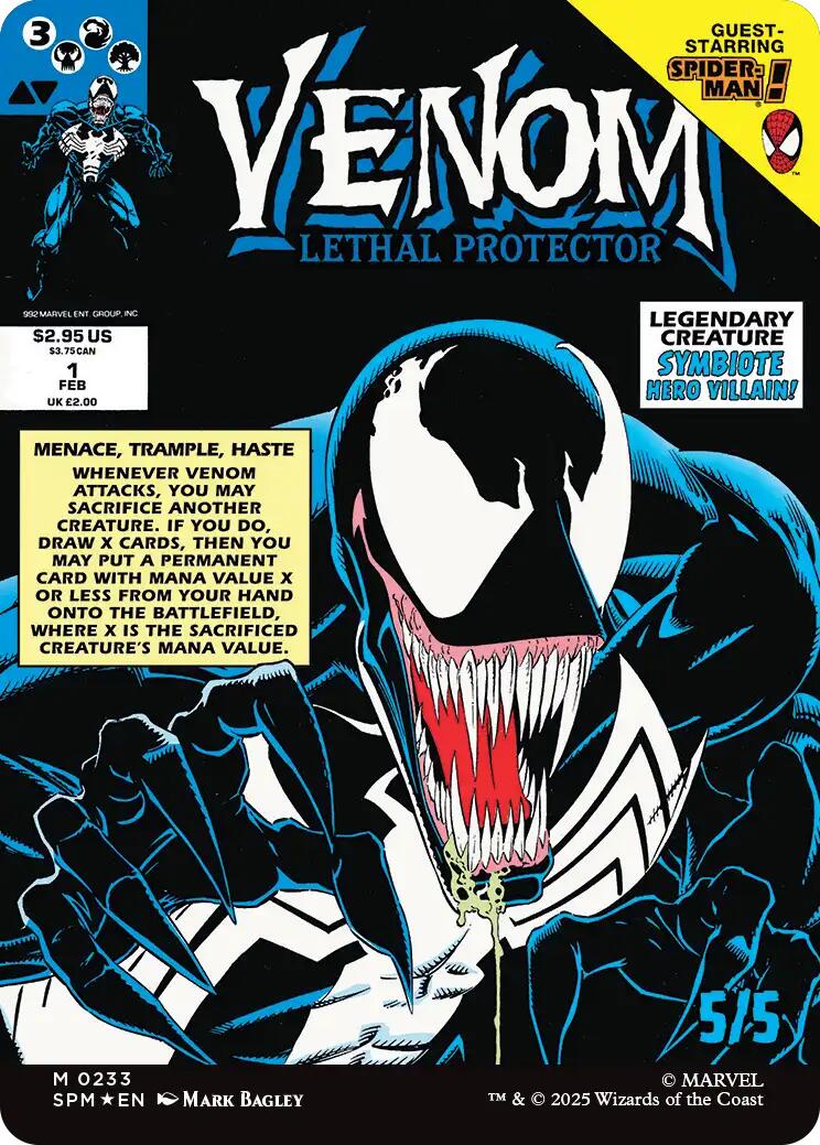 Eddie Brock (0233) (Borderless) [Marvel's Spider-Man] | Magic Magpie