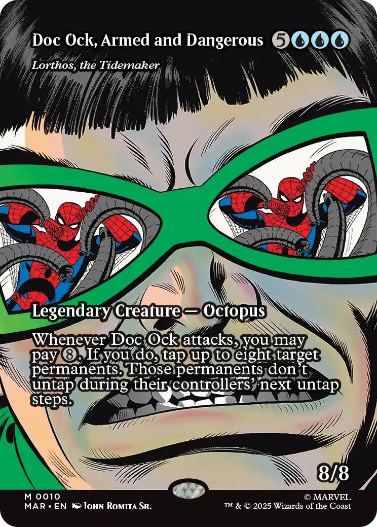 Doc Ock, Armed and Dangerous - Lorthos, the Tidemaker (Borderless) [Marvel's Spider-Man: Eternal-Legal] | Magic Magpie