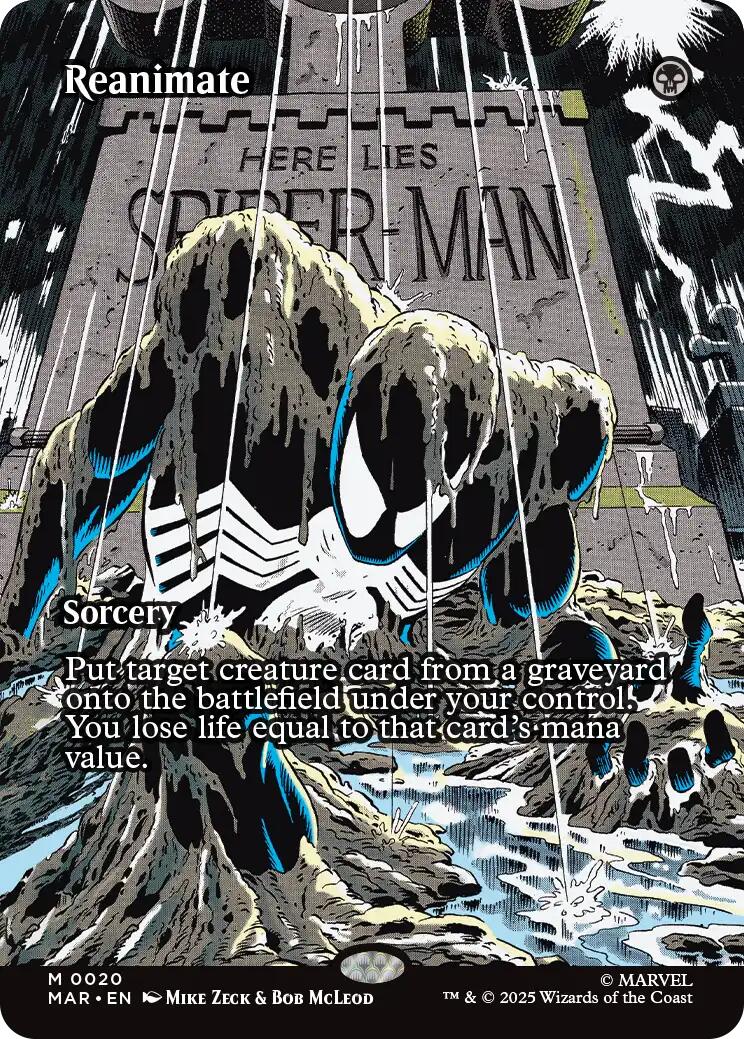 Reanimate (Borderless) [Marvel's Spider-Man: Eternal-Legal] | Magic Magpie
