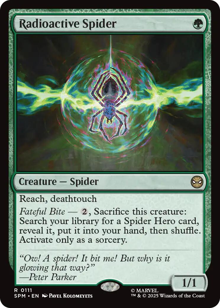 Radioactive Spider [Marvel's Spider-Man] | Magic Magpie