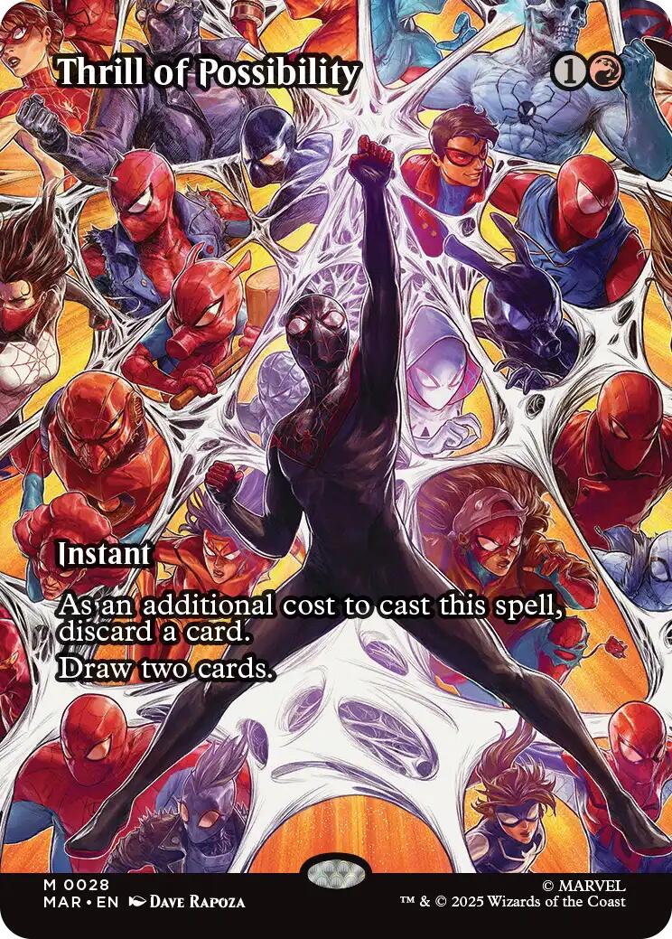 Thrill of Possibility (Borderless) [Marvel's Spider-Man: Eternal-Legal] | Magic Magpie