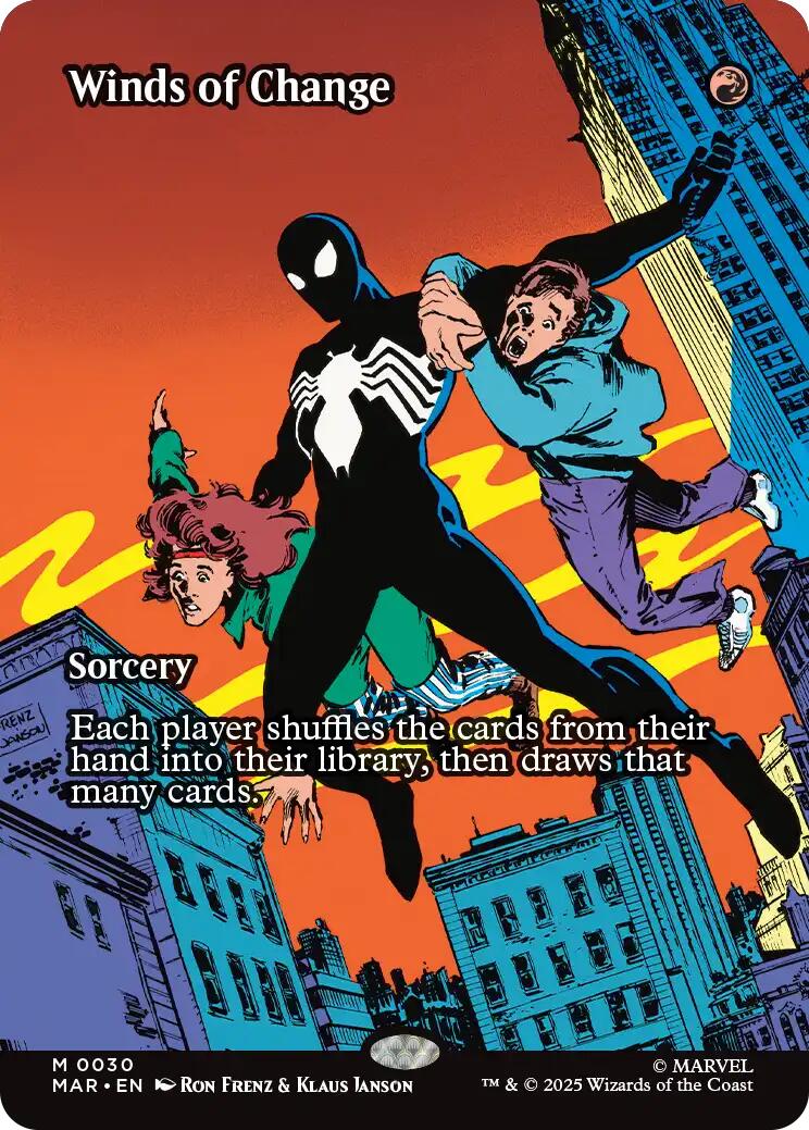 Winds of Change (Borderless) [Marvel's Spider-Man: Eternal-Legal] | Magic Magpie