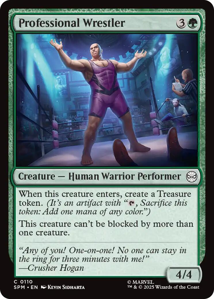 Professional Wrestler [Marvel's Spider-Man] | Magic Magpie