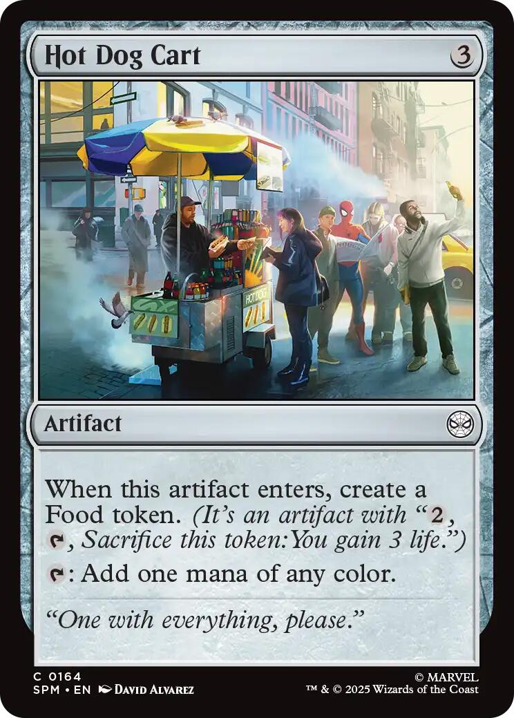 Hot Dog Cart [Marvel's Spider-Man] | Magic Magpie