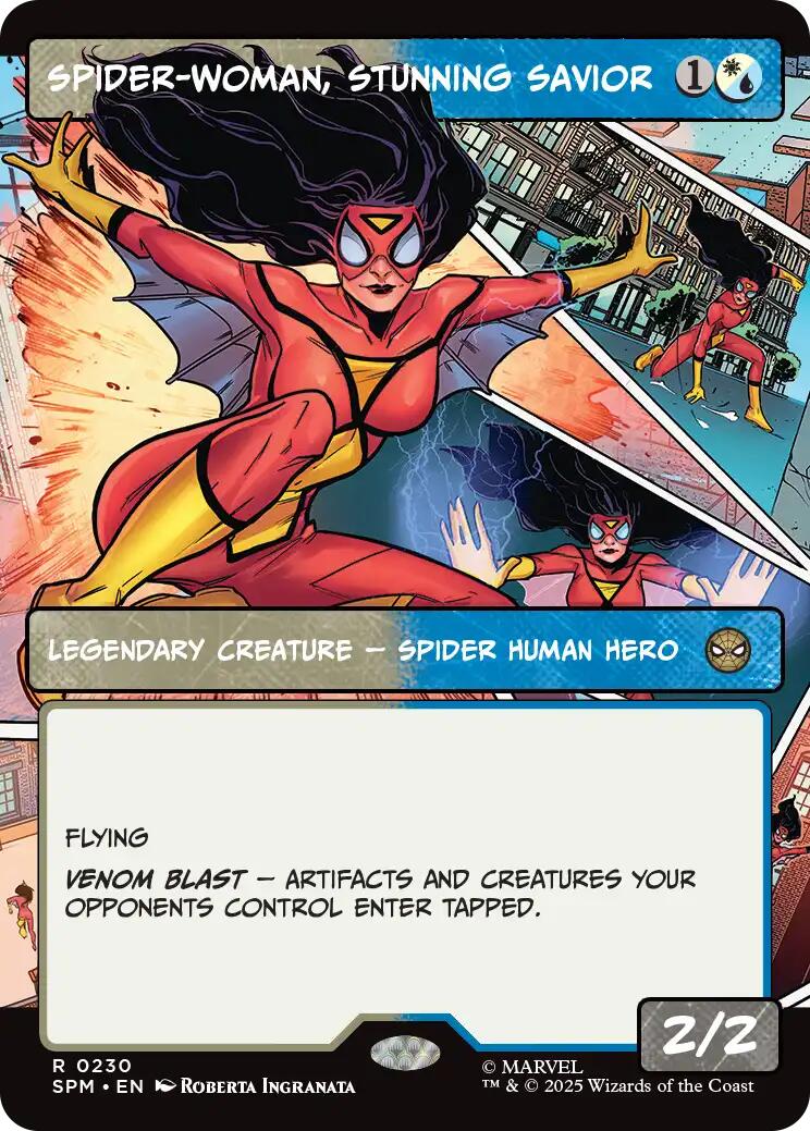 Spider-Woman, Stunning Savior (Borderless) [Marvel's Spider-Man] | Magic Magpie