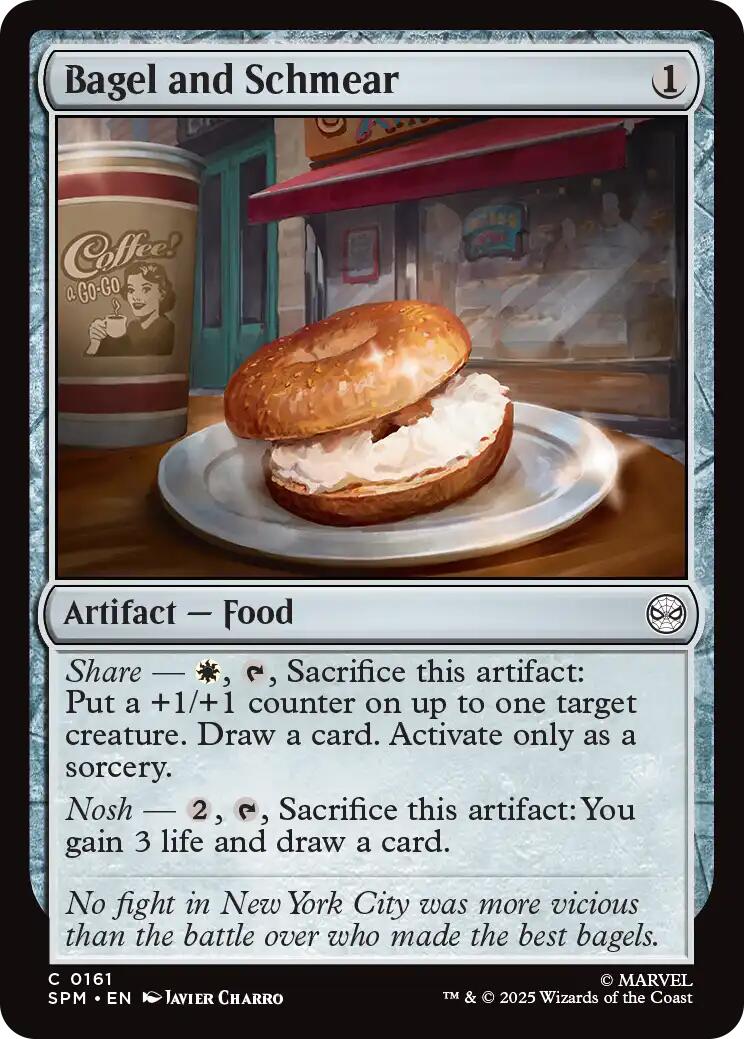 Bagel and Schmear [Marvel's Spider-Man] | Magic Magpie