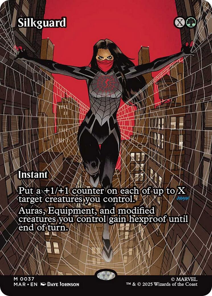 Silkguard (Borderless) [Marvel's Spider-Man: Eternal-Legal] | Magic Magpie