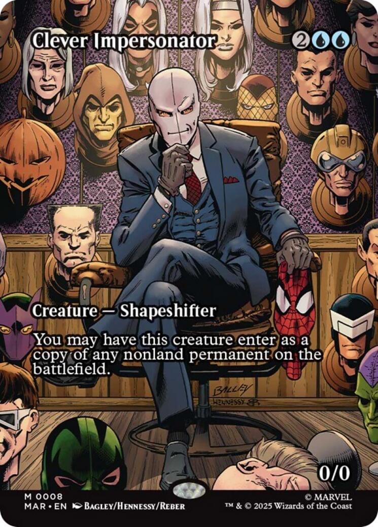 Clever Impersonator (Borderless) [Marvel's Spider-Man: Eternal-Legal] | Magic Magpie