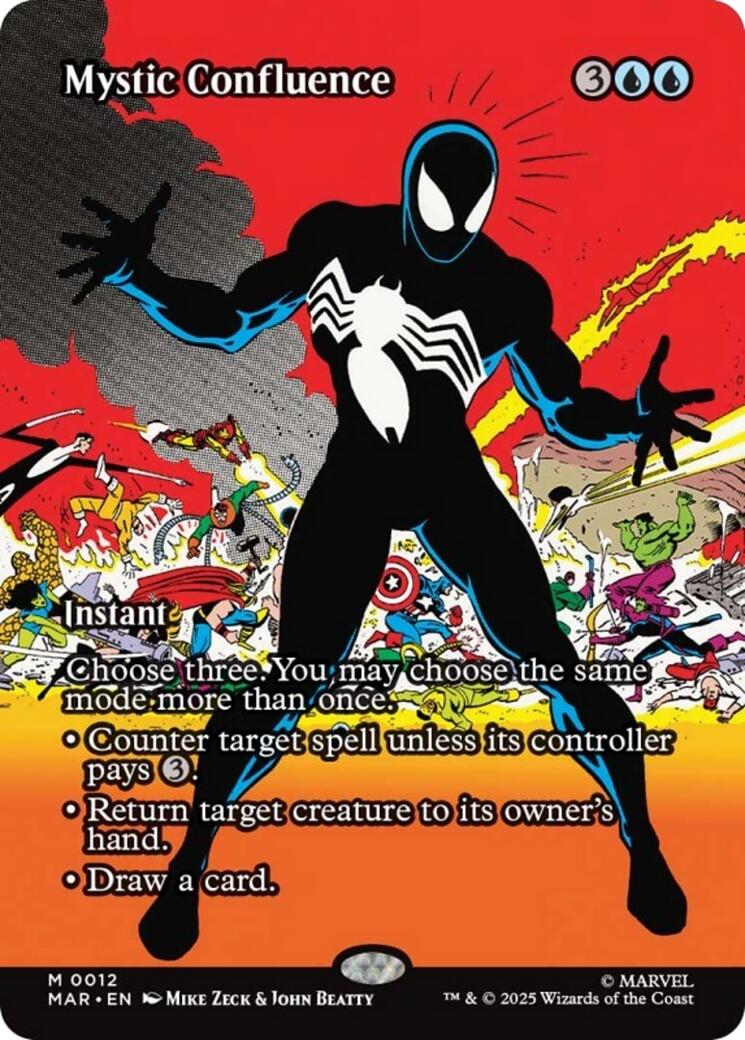 Mystic Confluence (Borderless) [Marvel's Spider-Man: Eternal-Legal] | Magic Magpie
