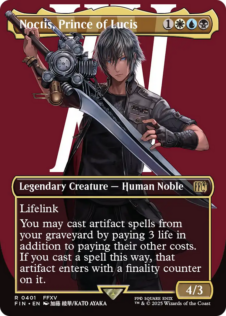Noctis, Prince of Lucis (Borderless) [FINAL FANTASY] | Magic Magpie