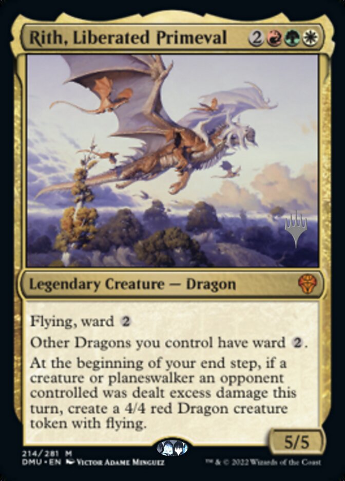 Rith, Liberated Primeval (Promo Pack) [Dominaria United Promos] | Magic Magpie