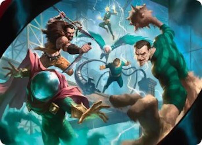 Behold the Sinister Six! Art Card (7/54) [Marvel's Spider-Man Art Series] | Magic Magpie