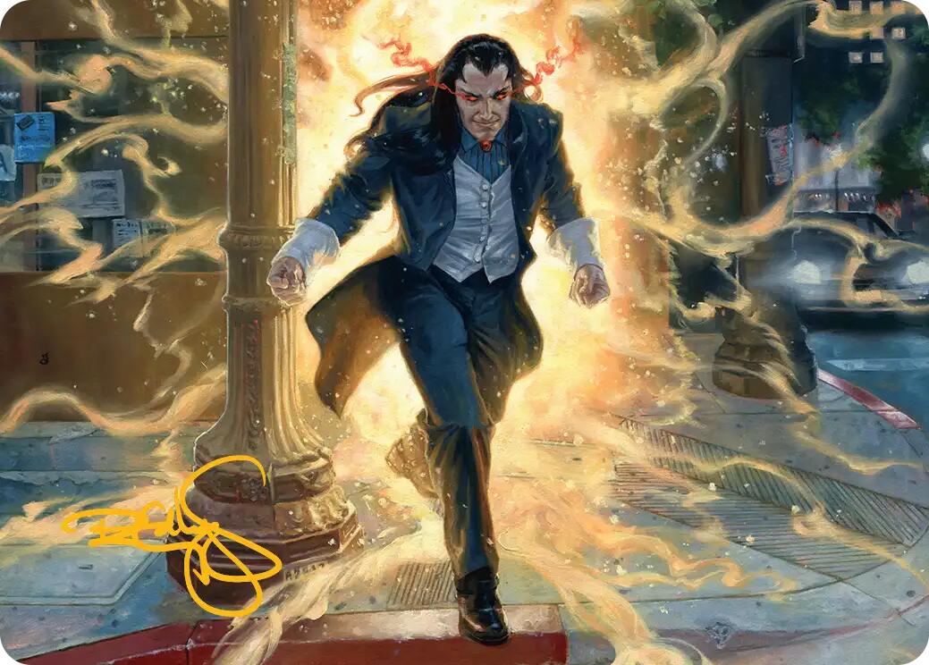 Morlun, Devourer of Spiders Art Card (Gold-Stamped Signature) [Marvel's Spider-Man Art Series] | Magic Magpie
