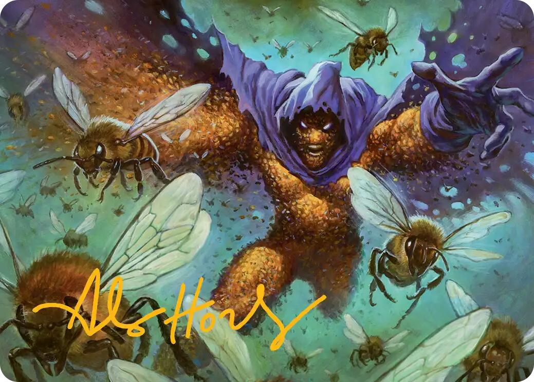 Swarm, Being of Bees Art Card (Gold-Stamped Signature) [Marvel's Spider-Man Art Series] | Magic Magpie