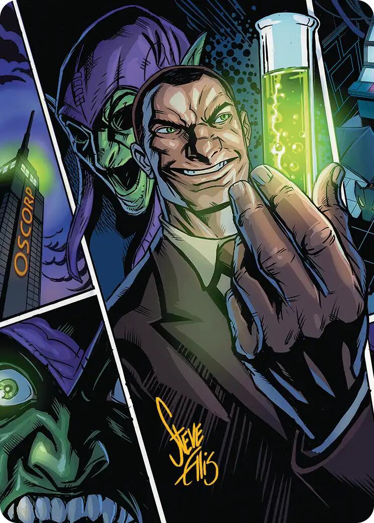 Norman Osborn Art Card (Gold-Stamped Signature) [Marvel's Spider-Man Art Series] | Magic Magpie