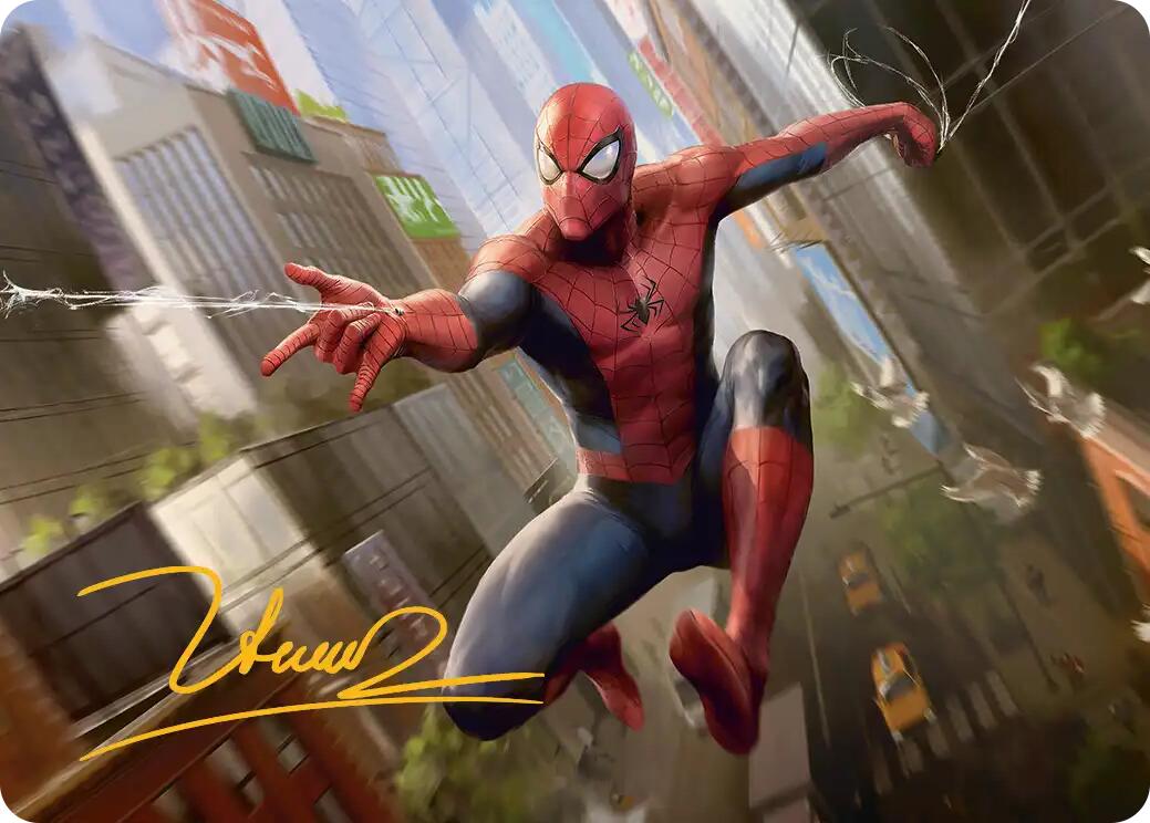 Amazing Spider-Man Art Card (24/54) (Gold-Stamped Signature) [Marvel's Spider-Man Art Series] | Magic Magpie