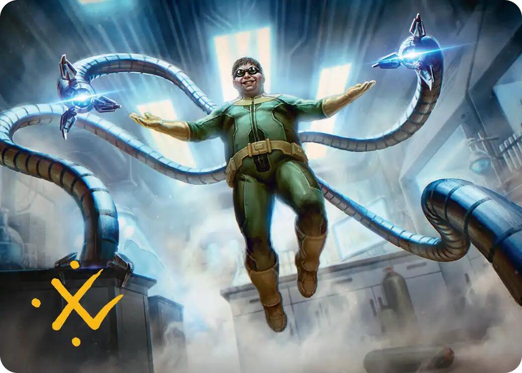 Doctor Octopus, Master Planner Art Card (25/54) (Gold-Stamped Signature) [Marvel's Spider-Man Art Series] | Magic Magpie