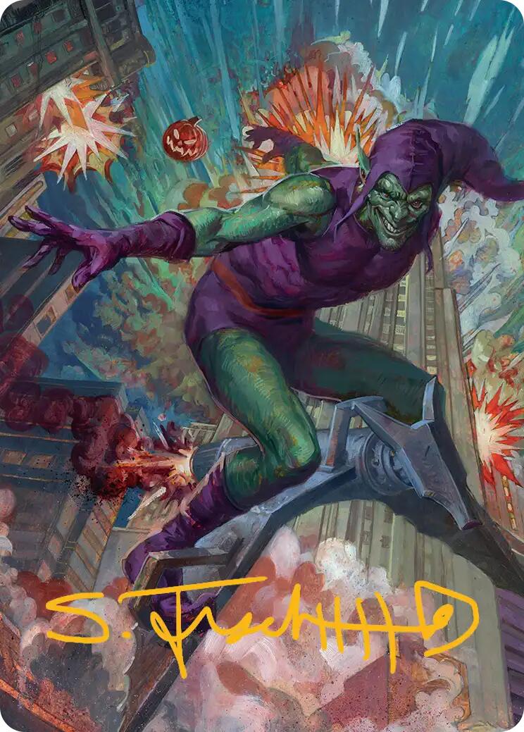Green Goblin Art Card (26/54) (Gold-Stamped Signature) [Marvel's Spider-Man Art Series] | Magic Magpie