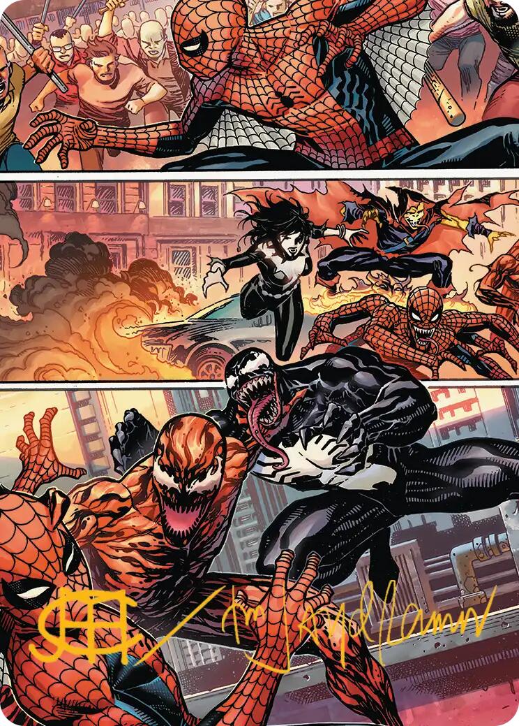 Maximum Carnage Art Card (Gold-Stamped Signature) [Marvel's Spider-Man Art Series] | Magic Magpie