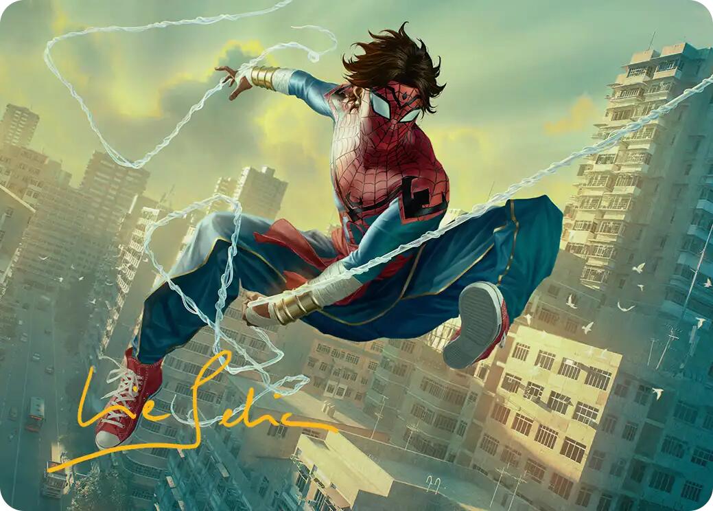 Spider-Man India Art Card (Gold-Stamped Signature) [Marvel's Spider-Man Art Series] | Magic Magpie