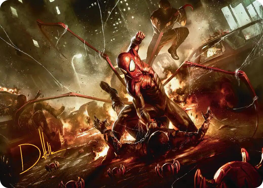 Superior Spider-Man Art Card (Gold-Stamped Signature) [Marvel's Spider-Man Art Series] | Magic Magpie